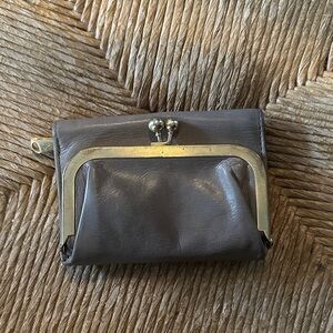 Hobo international Elegant gray Leather wallet
